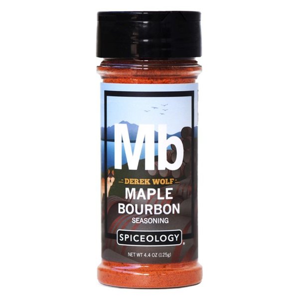 Spiceology Inc Bbq Rub Mapl Burbn 4.4Oz 10589